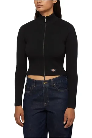 Dickies Dames, Sweatshirts & Hoodies, Zwart, Maat: L