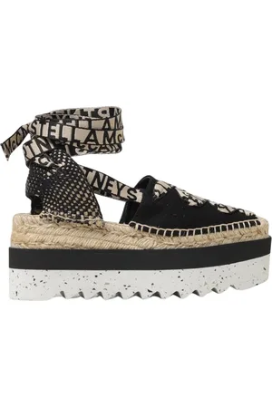 Stella McCartney Dames, Schoenen, Zwart, Maat: 40 EU Katoen
