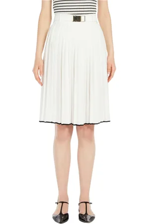 Max Mara Dames, Rokken, Wit, Maat: XS