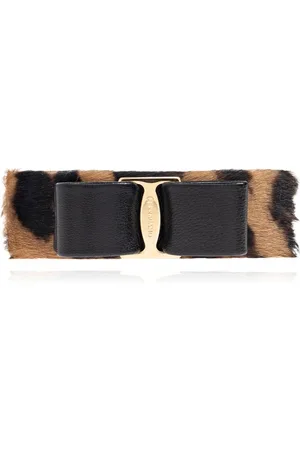 Salvatore Ferragamo Dames, Accessoires, Bruin, Maat: ONE Size Leer