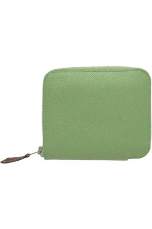 Hermès Dames, Pre-owned, Groen, Maat: ONE Size Leer
