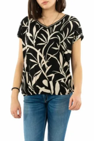 Geisha Dames, Blouses & Shirts, Zwart, Maat: S