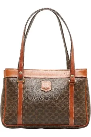 Céline Dames, Pre-owned, Bruin, Maat: ONE Size Leer