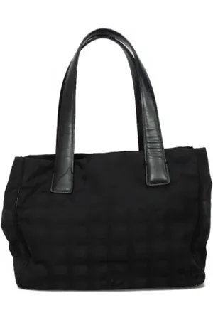 CHANEL Dames, Pre-owned, Zwart, Maat: ONE Size Leer