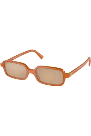 Miu Miu Dames, Accessoires, Bruin, Maat: 51 MM