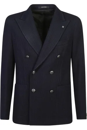TAGLIATORE Heren, Jassen, Blauw, Maat: 2XL Wol