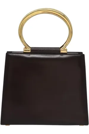 Céline Dames, Pre-owned, Bruin, Maat: ONE Size Leer