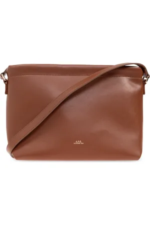 A.P.C. Dames, Tassen, Bruin, Maat: ONE Size Leer