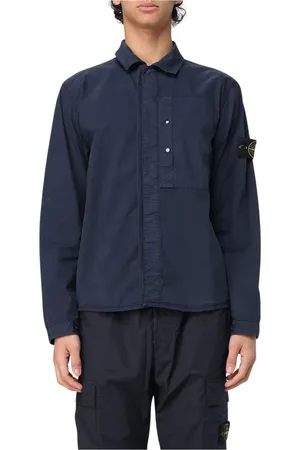 Stone Island Heren, Jassen, Blauw, Maat: L