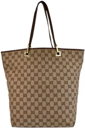 Gucci Dames, Pre-owned, Bruin, Maat: ONE Size Leer