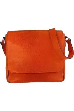 LOUIS VUITTON Heren, Pre-owned, Oranje, Maat: ONE Size Leer