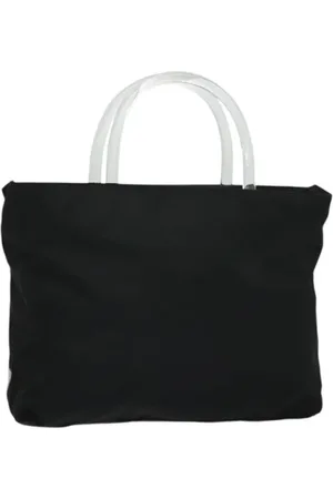 Prada Dames, Pre-owned, Zwart, Maat: ONE Size Nylon