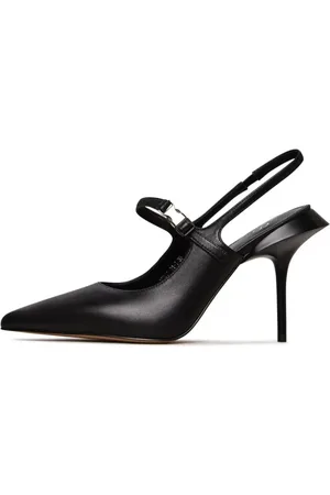 CESARE GASPARI Dames, Schoenen, Zwart, Maat: 40 EU Leer