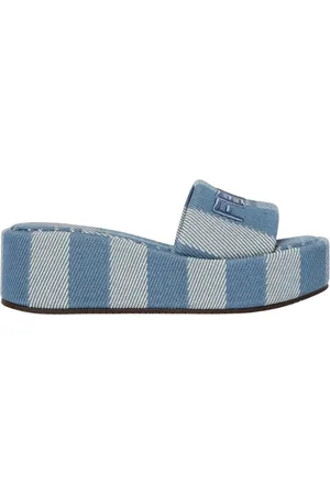 Fendi Dames, Schoenen, Blauw, Maat: 37 EU