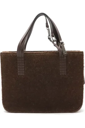 CHANEL Dames, Pre-owned, Bruin, Maat: ONE Size Leer