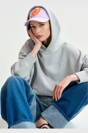 Essentiel Antwerp Dames, Sweatshirts & Hoodies, Grijs, Maat: M