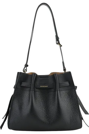 Pourchet Paris Dames, Tassen, Zwart, Maat: ONE Size Leer