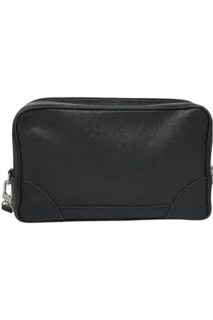 LOUIS VUITTON Dames, Pre-owned, Zwart, Maat: ONE Size Leer