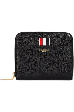 Thom Browne Dames, Accessoires, Zwart, Maat: ONE Size Leer