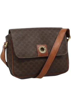 Céline Dames, Pre-owned, Bruin, Maat: ONE Size Leer