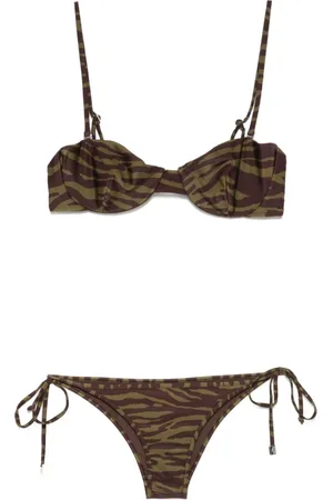The Attico Dames, Badkleding, Veelkleurig, Maat: XS Polyamide