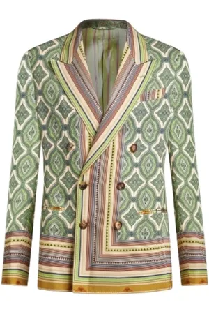 Etro Heren, Jassen, Groen, Maat: XL