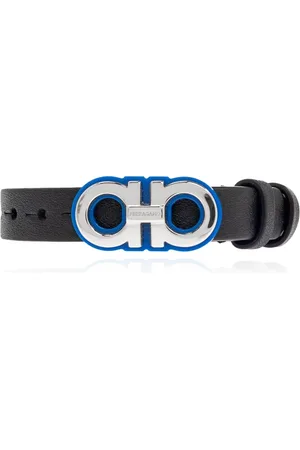 Salvatore Ferragamo Heren, Accessoires, Zwart, Maat: ONE Size Leer