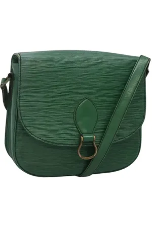 LOUIS VUITTON Dames, Pre-owned, Groen, Maat: ONE Size Leer