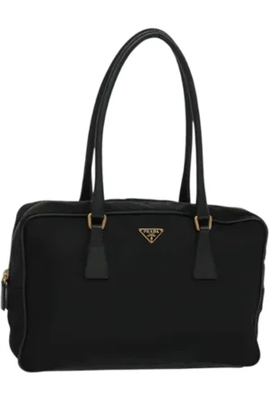 Prada Dames, Pre-owned, Zwart, Maat: ONE Size Nylon