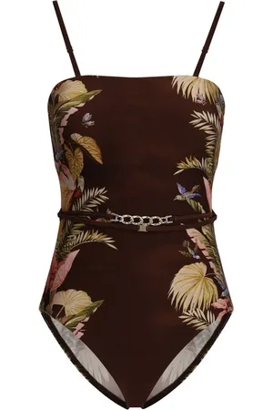 ZIMMERMANN Dames, Badkleding, Bruin, Maat: M