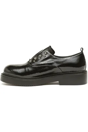 CESARE GASPARI Dames, Schoenen, Blauw, Maat: 37 EU Leer