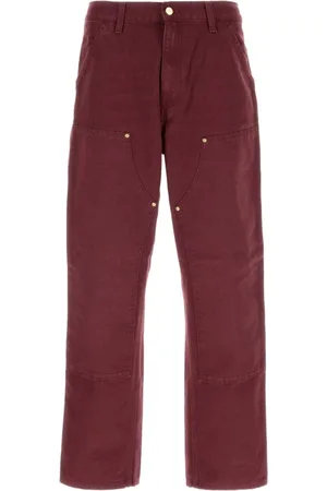 Carhartt Heren, Jeans, Rood, Maat: W30 Denim
