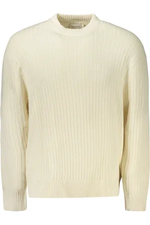 Calvin Klein Heren, Truien, Wit, Maat: XL Katoen