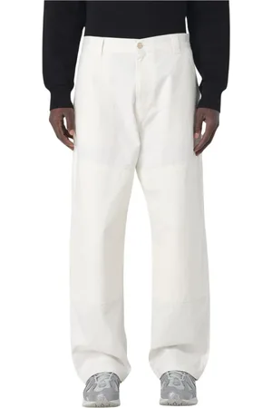 Carhartt Heren, Broeken, Wit, Maat: M