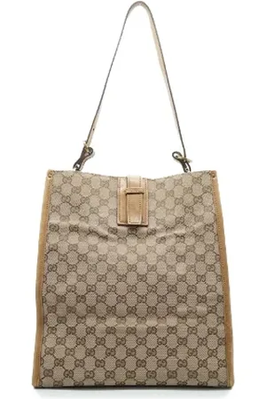 Gucci Dames, Pre-owned, Bruin, Maat: ONE Size Leer