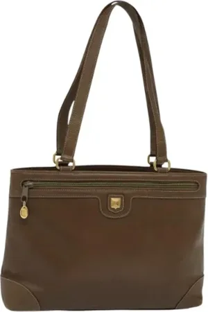 Céline Dames, Pre-owned, Bruin, Maat: ONE Size Leer