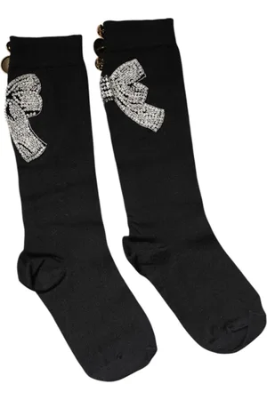 Dolce & Gabbana Dames, Ondergoed, Zwart, Maat: ONE Size Wol