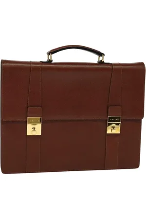 Céline Dames, Pre-owned, Bruin, Maat: ONE Size Leer