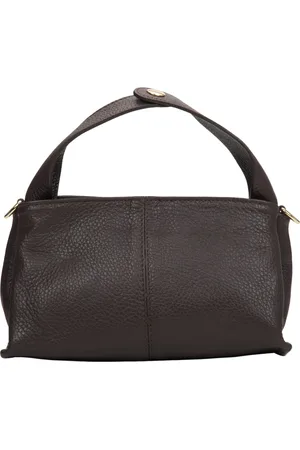 Estro Dames, Tassen, Bruin, Maat: ONE Size Leer