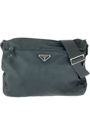 Prada Dames, Pre-owned, Zwart, Maat: ONE Size Leer