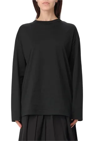 Fabiana Filippi Dames, Tops, Zwart, Maat: XS Katoen