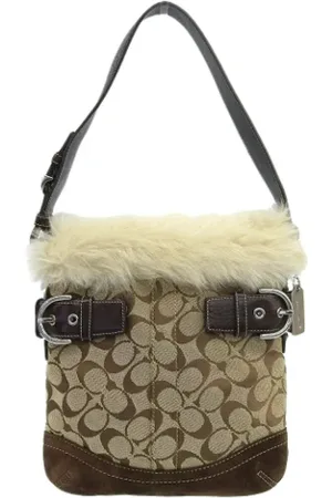 Coach Dames, Pre-owned, Bruin, Maat: ONE Size Leer