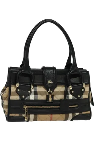 Burberry Dames, Pre-owned, , Maat: ONE Size Leer