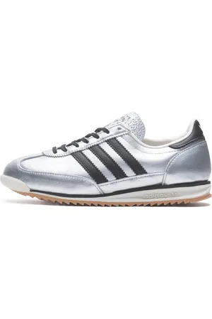 adidas Dames, Schoenen, Grijs, Maat: 37 1/3 EU Leer