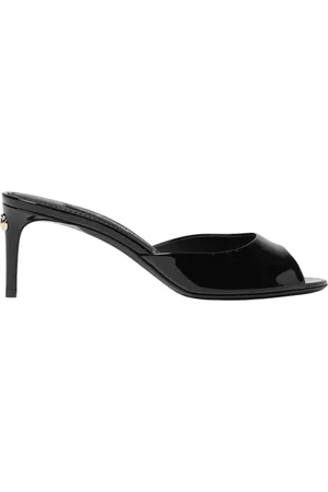 Dolce & Gabbana Dames, Schoenen, Zwart, Maat: 37 EU Leer