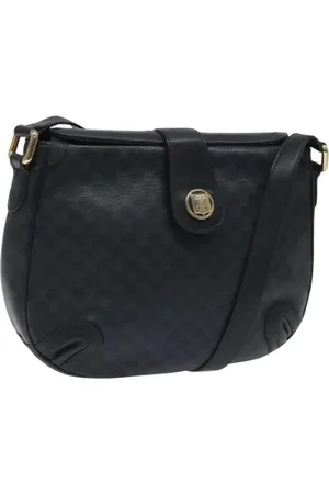 Céline Dames, Pre-owned, Blauw, Maat: ONE Size Leer