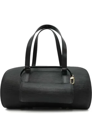 LOUIS VUITTON Dames, Pre-owned, Zwart, Maat: ONE Size Leer
