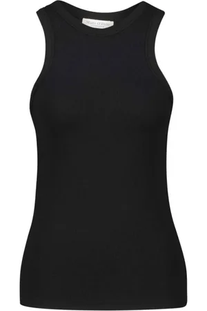 Marc O’ Polo Dames, Tops, Zwart, Maat: L