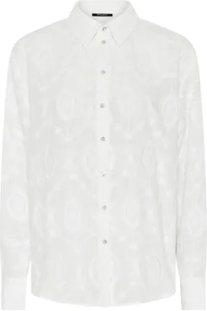 Bruuns Bazaar Dames, Blouses & Shirts, Wit, Maat: XL