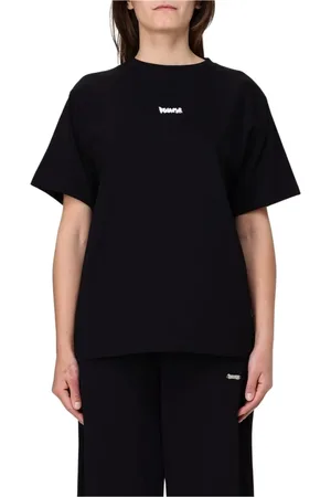 DISCLAIMER Dames, Tops, Zwart, Maat: L Katoen